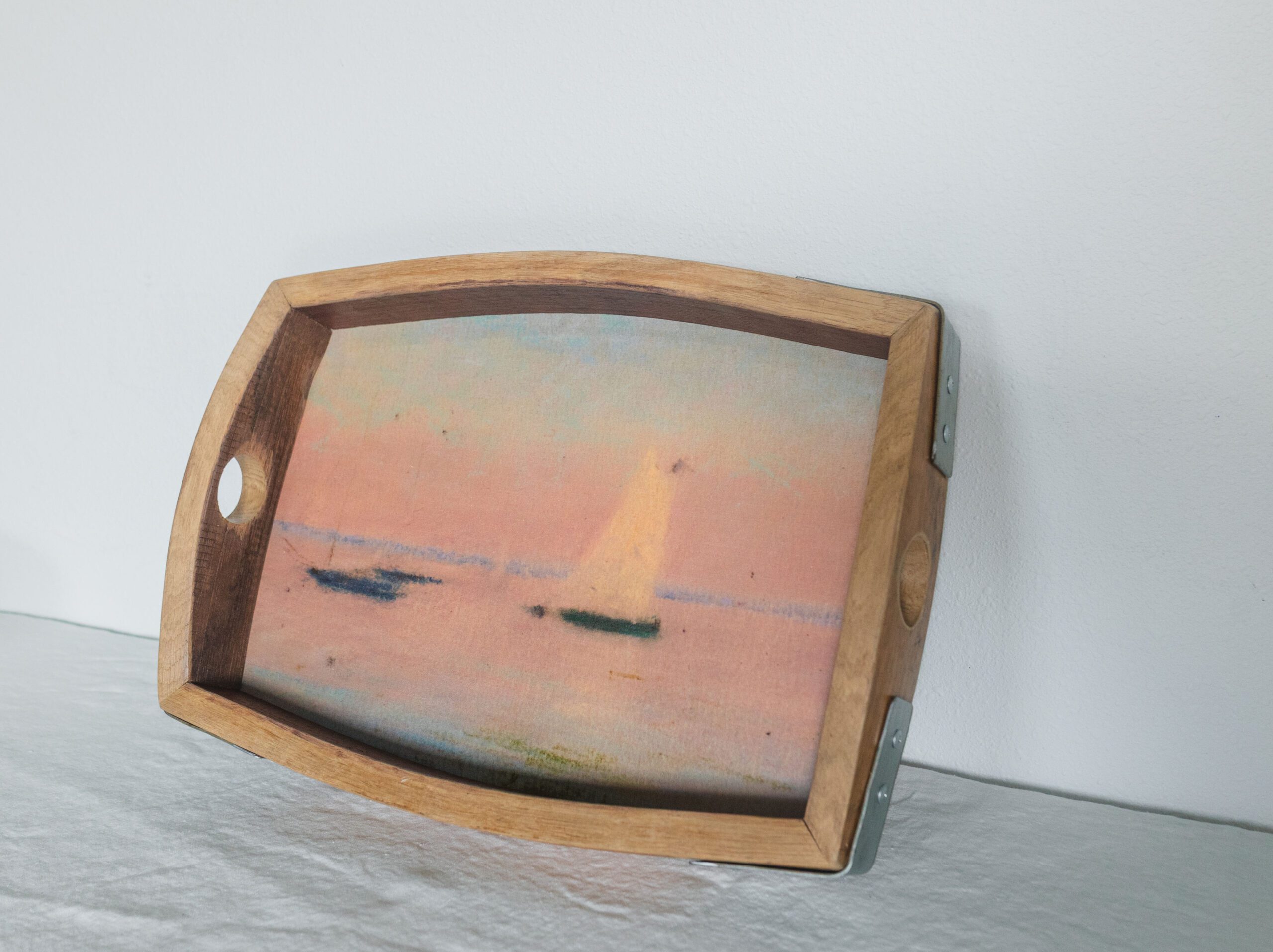 Clark’s Seascape with Sailboats